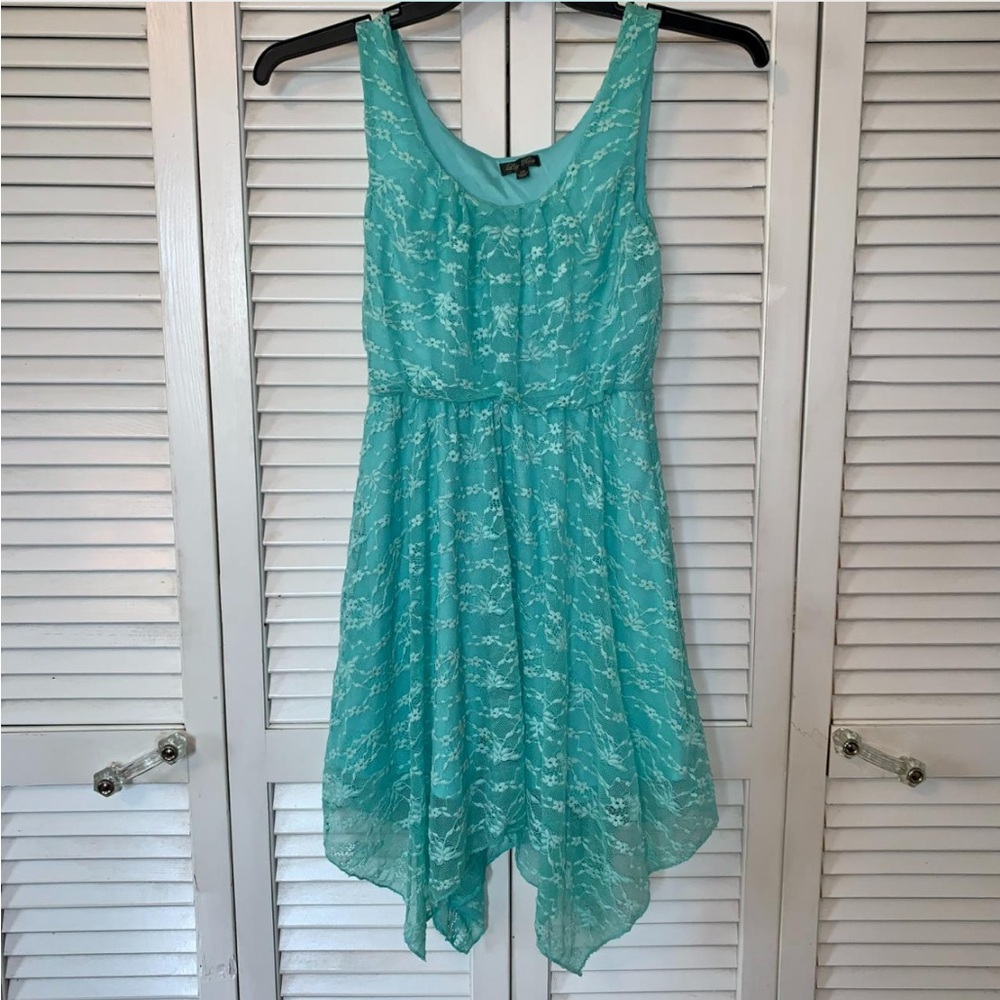 Lace Asymmetrical Dress